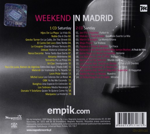 Weekend In Madrid (digipack) [2CD]