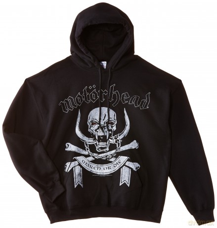 Motorhead: Men's Pullover Hoodie: March or Die (Small)