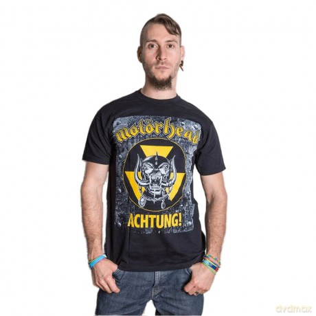 Motorhead: Men's Tee: Achtung! (Medium)