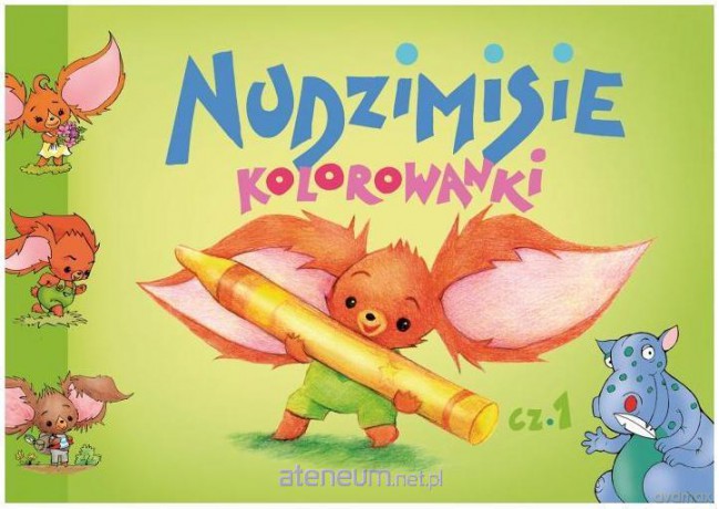 Nudzimisie - kolorowanki 1[KSIĄŻKA]