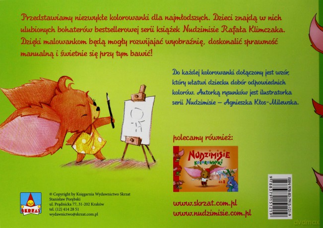 Nudzimisie - kolorowanki 1[KSIĄŻKA]