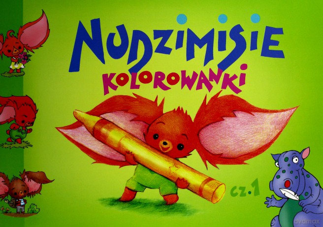 Nudzimisie - kolorowanki 1[KSIĄŻKA]