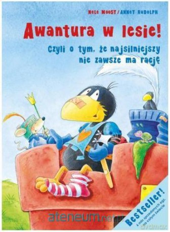 Mały kruk. Awantura w lesie - Moost Nele, Rudolph Annet  [KSIĄŻKA]