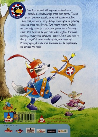 Mały kruk. Awantura w lesie - Moost Nele, Rudolph Annet  [KSIĄŻKA]