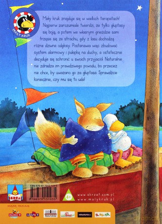 Mały kruk. Strach ma wielkie oczy - Moost Nele, Rudolph Annet  [KSIĄŻKA]