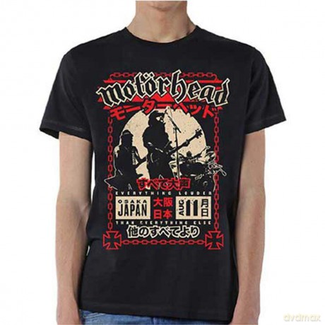 Motorhead: Men's Tee: Loud in Osaka (Large)