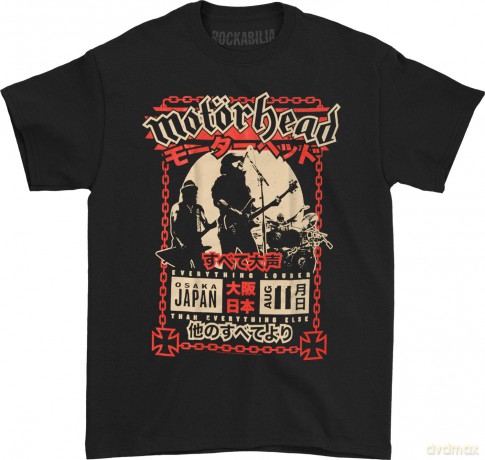 Motorhead: Men's Tee: Loud in Osaka (X-Large)