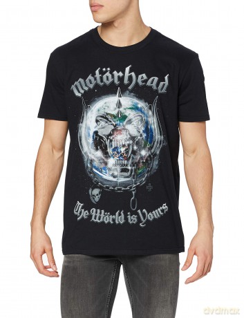 Motorhead: Men's Tee: The World is your Album (Medium)