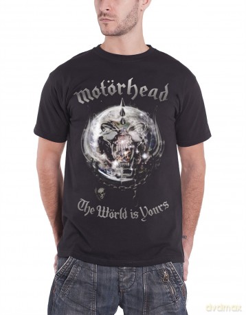 Motorhead: Men's Tee: The World is your Album (Medium)