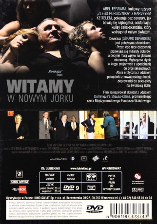 Witamy w Nowym Jorku [DVD]