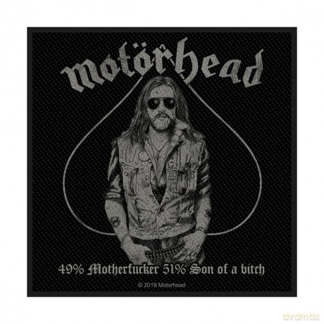 Motorhead: Standard Patch: 49% Motherfucker