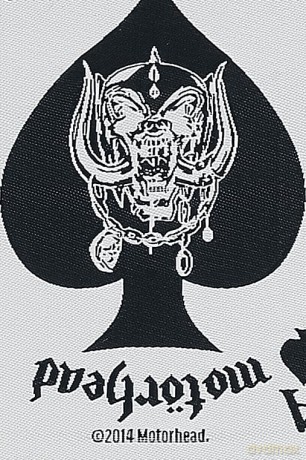 Motorhead: Standard Patch: Ace of Spades Card (Loose)