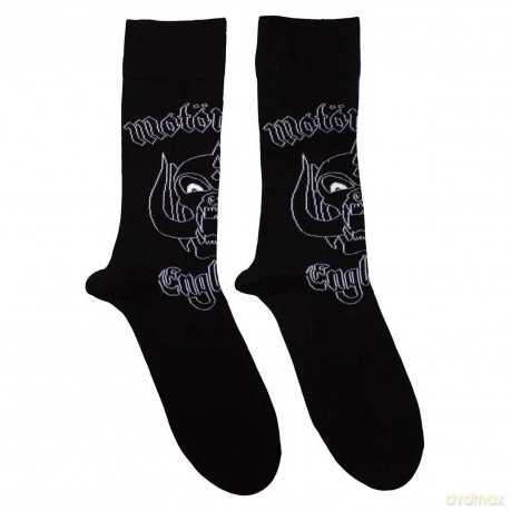 Motorhead: Unisex Ankle Socks: England (Black) (UK Size 4 - 7)