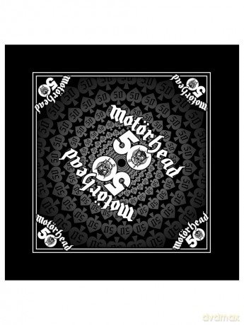 Motorhead: Unisex Bandana: 50 (Black)