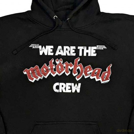 Motorhead: Unisex Pullover Hoodie: Crew (Black) (Medium)