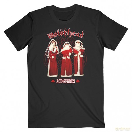 Motorhead: Unisex T-Shirt: Ace Of Spades Christmas (Black) (Small)
