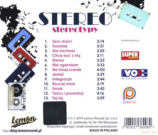 Stereo: Stereotypy [CD]