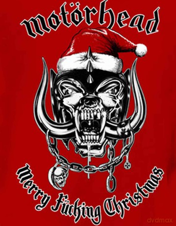 Motorhead: Unisex T-Shirt: Christmas 2017 (Red) (Back Print) (Small)