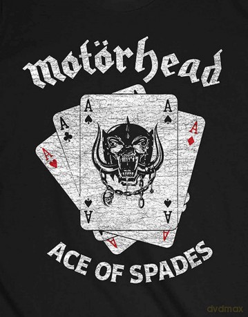 Motorhead: Unisex T-Shirt: Flat War Pig Aces (Black) (XX-Large)