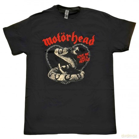 Motorhead: Unisex T-Shirt: Love Me Like A Reptile (Black) (Small)