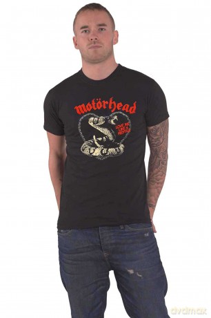 Motorhead: Unisex T-Shirt: Love Me Like A Reptile (Black) (X-Large)