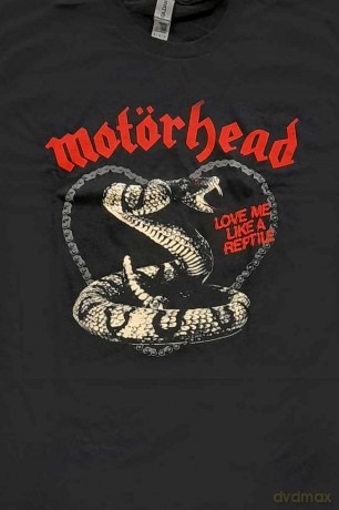 Motorhead: Unisex T-Shirt: Love Me Like A Reptile (Black) (X-Large)