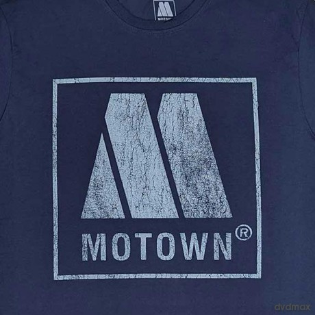 Motown Records: Unisex T-Shirt: Vintage Logo (Denim Blue) (Medium)