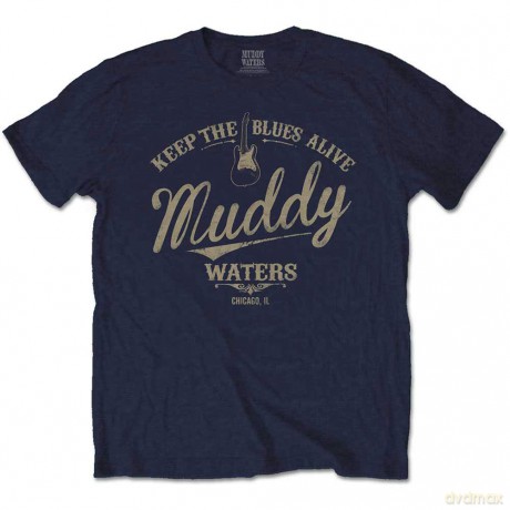 Muddy Waters: Men's Tee: Keep The Blues Alive (X-Large)