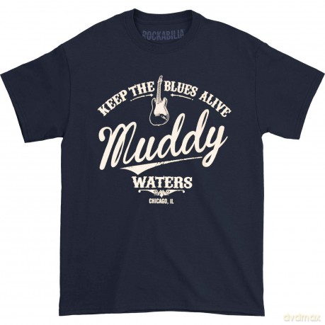 Muddy Waters: Men's Tee: Keep The Blues Alive (XX-Large)