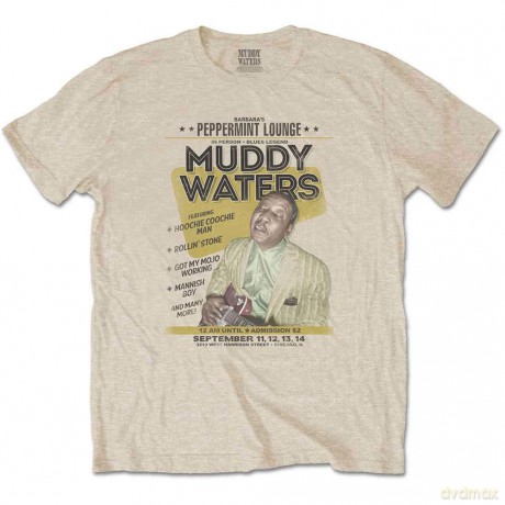 Muddy Waters: Men's Tee: Peppermint Lounge (Large)