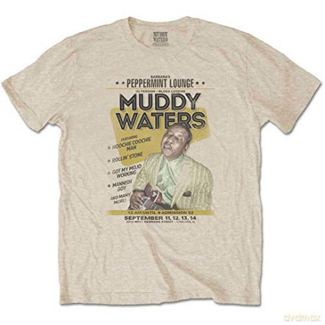 Muddy Waters: Men's Tee: Peppermint Lounge (X-Large)