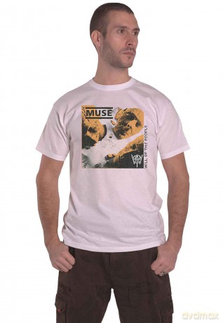 Muse: Unisex T-Shirt: Will of the People (White) (Large)