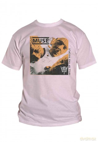 Muse: Unisex T-Shirt: Will of the People (White) (XX-Large)