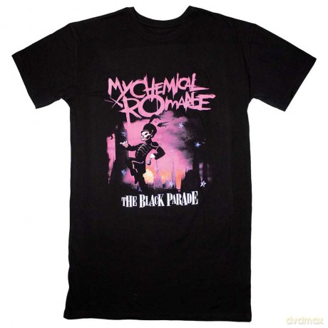 My Chemical Romance: Ladies T-Shirt Dress: March (Black) (Large)