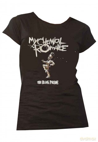 My Chemical Romance: Ladies T-Shirt: The Black Parade (Black) (Small)