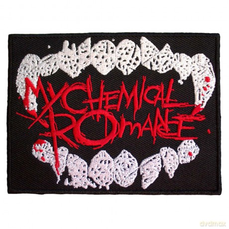 My Chemical Romance: Standard Patch: The Black Parade Logo Fangs