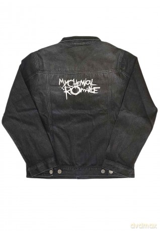 My Chemical Romance: Unisex Denim Jacket: Logo (Back Print) (Large)