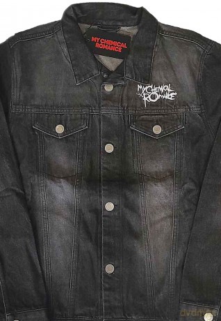 My Chemical Romance: Unisex Denim Jacket: Logo (Back Print) (XX-Large)