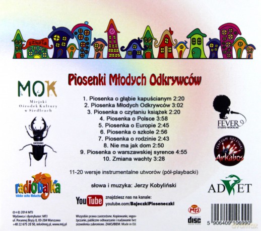 Orkiestra Dni Naszych: Piosenki młodych odkrywców [CD]