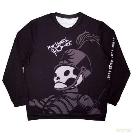 My Chemical Romance: Unisex Long Sleeve T-Shirt: Pepe (Sleeve Print) (Medium)