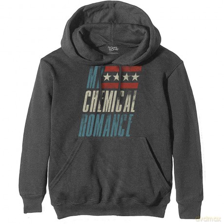 My Chemical Romance: Unisex Pullover Hoodie: Raceway (Charcoal Grey) (Small)