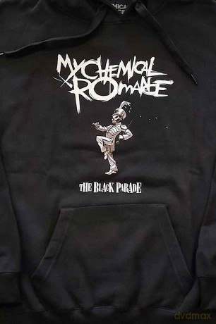 My Chemical Romance: Unisex Pullover Hoodie: The Black Parade Cover (Black) (X-Large)