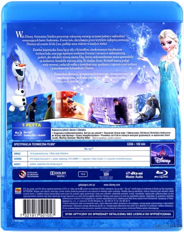 Kraina lodu (Disney) [Blu-Ray]