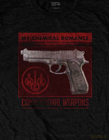 My Chemical Romance: Unisex T-Shirt: CW Volume 1 (Black) (Small)