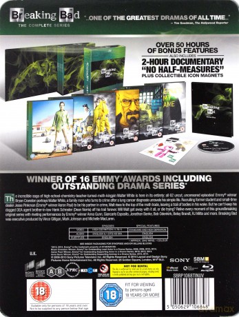 Breaking Bad Complete Series Collector's Edition Tin (Edycja kolekcjonerska) Metalbox [Blu-Ray]