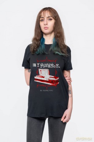 My Chemical Romance: Unisex T-Shirt: Coffin (Black) (Large)