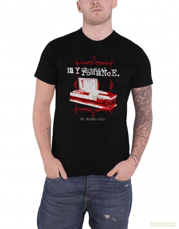 My Chemical Romance: Unisex T-Shirt: Coffin (Black) (Small)