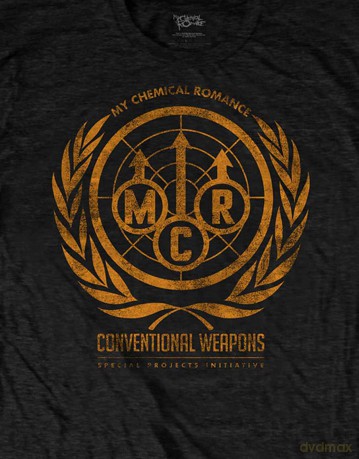 My Chemical Romance: Unisex T-Shirt: Conventional Weapons (Black) (Large)