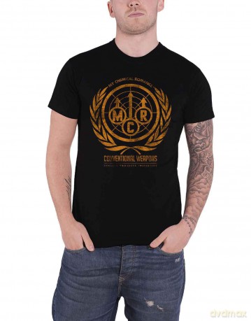 My Chemical Romance: Unisex T-Shirt: Conventional Weapons (Black) (Medium)