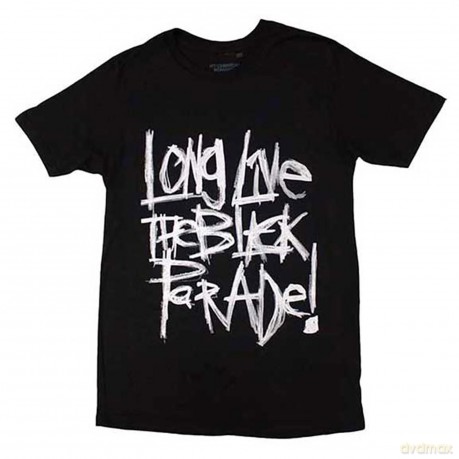 My Chemical Romance: Unisex T-Shirt: Long Live The Black Parade (Black) (Back Print) (Medium)